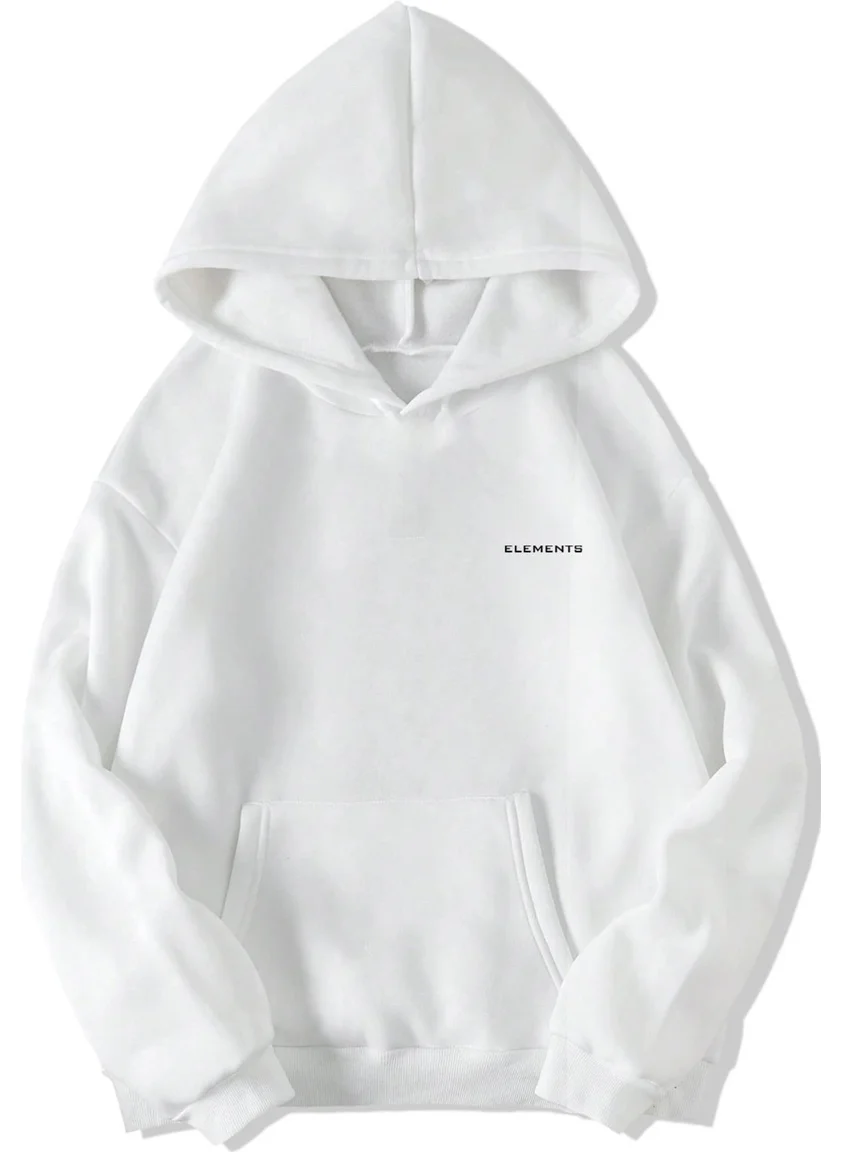 بي ار زد كولكشن Oversize I'm Sally Hoodie White