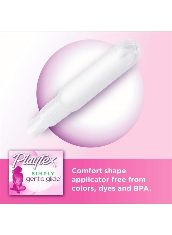 Playtex Simply Gentle Glide Tampons, Ultra Absorbency, Fragrance-Free - 36ct