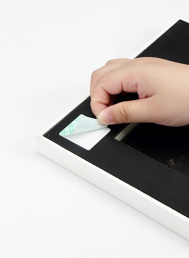 LAWAZIM Snail Double sided Mounting Tape 4 Piece Square Shape | Square Double Sided Adhesive Foam Tape Strong Pad - Image 5