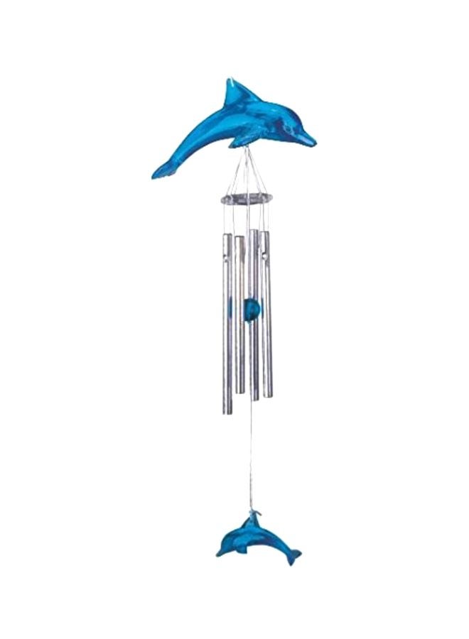 جي أس سي جرس رياح معلق من الأكريليك بتصميم دولفين للحديقة