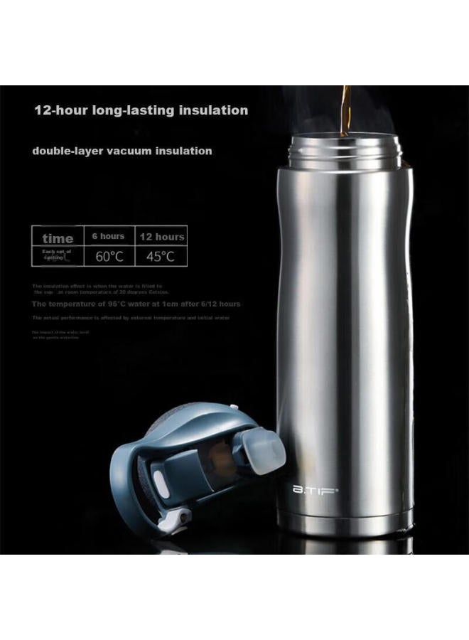 Btif Adult Insulated Cup, Outdoor Portable, Shockproof, 316 Stainless Steel Water Bottle, Straw Cup With Sleeve, Suitable For Annual Meetings And Gift-giving - Image 4