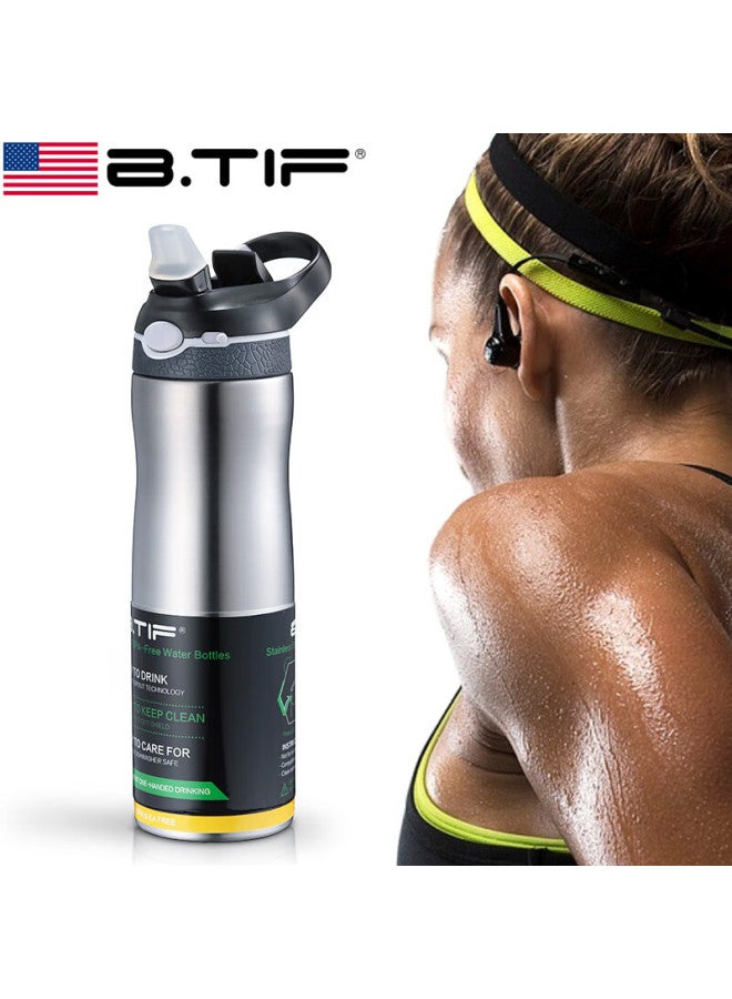 Btif Adult Insulated Cup, Outdoor Portable, Shockproof, 316 Stainless Steel Water Bottle, Straw Cup With Sleeve, Suitable For Annual Meetings And Gift-giving - Image 5