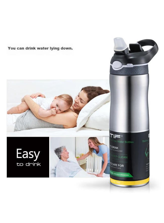 Btif Adult Insulated Cup, Outdoor Portable, Shockproof, 316 Stainless Steel Water Bottle, Straw Cup With Sleeve, Suitable For Annual Meetings And Gift-giving - Image 3