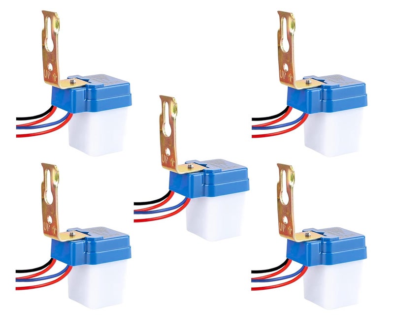 Builtronics ® Quick Sense Light Sensor Switch : 220 V Auto Day-Night On-Off Photocell Light Switch Sensor (5) - Image 1