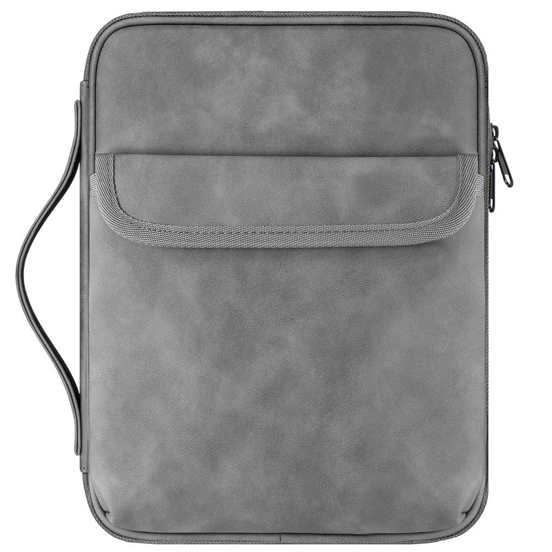 ProElite Polyster Tablet Sleeve Case Upto 11.5" with Front Pocket for iPad 10.2/10.9/Pro 11/Lenovo/Galaxy Tab A9 Plus/S7/S8/S9/Realme Pad/Redmi Pad/Mi Pad 7/Moto Tab G62/Oneplus Pad Tablet, Dark Grey - Image 2