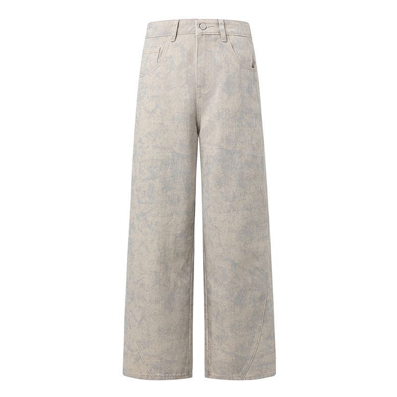Unisex Classic Denim Jeans Loose Fit Daily Outdoor Wear - Image 5