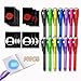JIMMIDDA Invisible Ink Pen Spy Game for Kids Party Favors Toys for Girls Boys Magic Markers for Boys Girls Fun Outdoor Toys Birthday for 613 Year Old Girls Boys 14PCSBlack Notebooks - Image 2