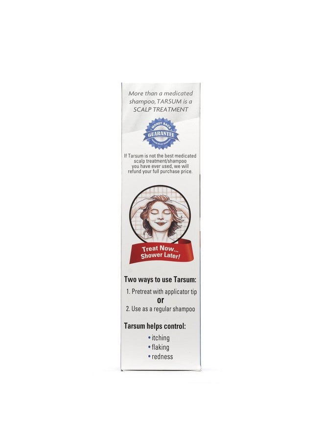 Tarsum - Extra Strength Psoriasis Shampoo Coal Tar Shampoo And Conditioner For Scalp Psoriasis Seborrheic Dermatitis Severe Dandruff & Eczema Exfoliating Relief For Flaky & Itchy Scalp (4 Oz) - Image 1