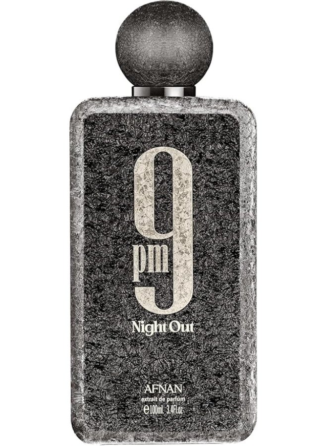 أفنان AFNAN 9PM NIGHT OUT EXTRAIT DE PARFUM 100ML - Image 3