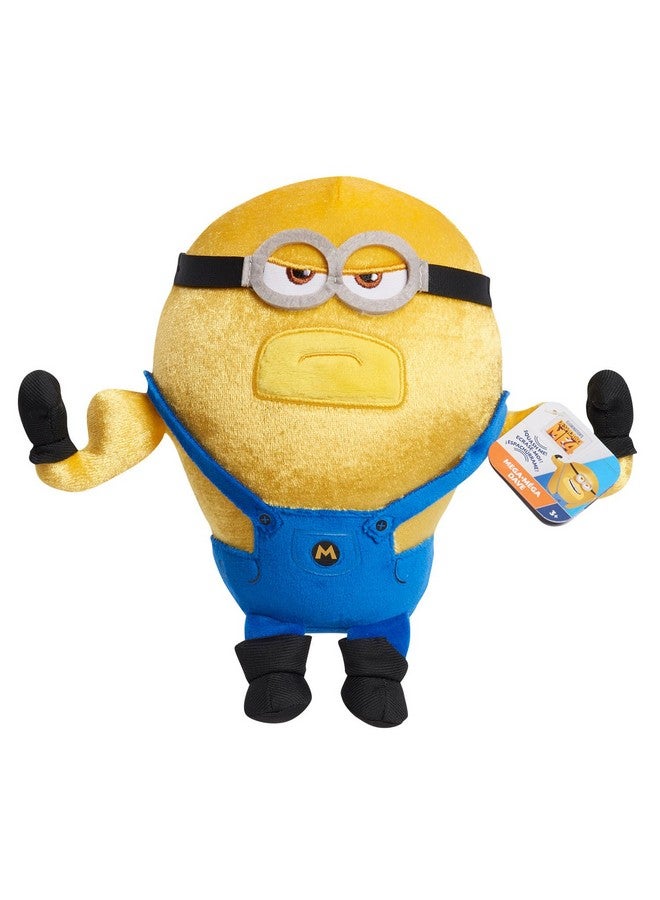 Just Play Illumination's Minions Despicable Me 4 Squooshy Plush Mega Dave, Kids Toys for Ages 3 Up by Just Play - Image 1