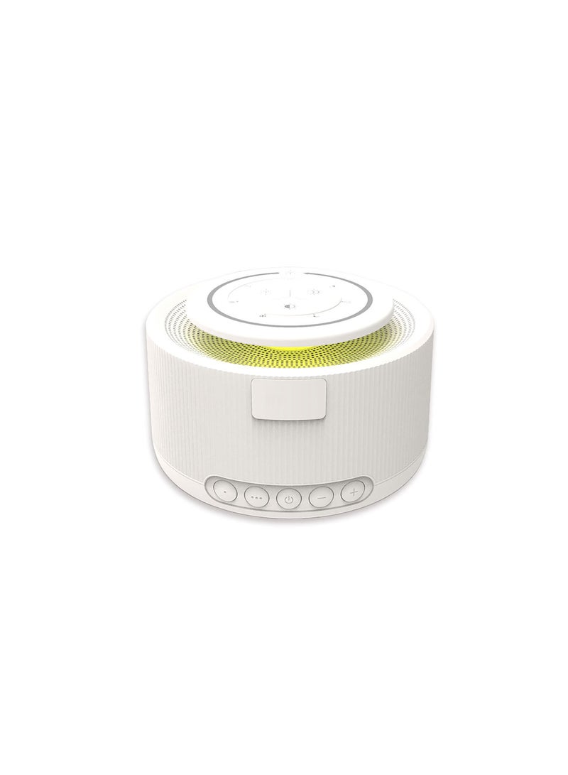 White Noise Machine, Sound Machine for Sleeping Adults Kids 30 Non-looping Soothing Sounds, Portable Baby Sound Machine, 3 Timer Memory Function Audio Jack - Image 1