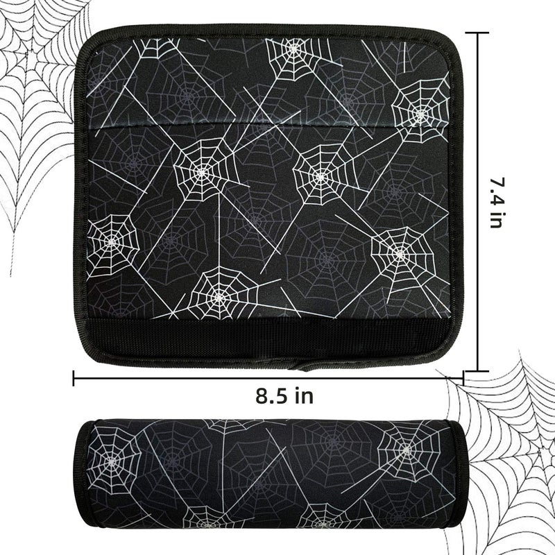 SLEILIN Spider Seat Belt Cover For Kids  Seat Belt Pad For Boys  Car Seat Straps Shoulder Pads For Kids  Kid'S Seat Belt Cushion  Shoulder Strap Pad  1 Piece(Black) - Image 2