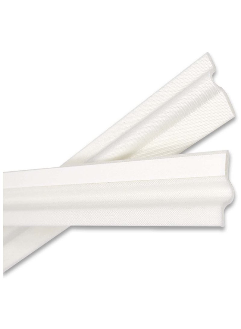 KASTWAVE 2 Pieces Draft Stopper Sweep Window Seal Strip Self-Adhesive Soundproof Seal Strip Cuttable - Image 2