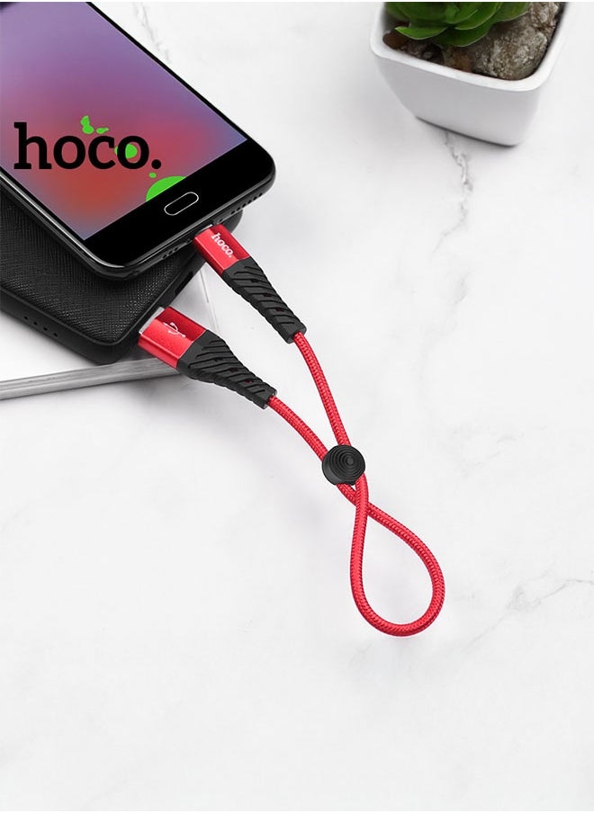 hoco. X38 Cool Charging data cable for Micro(L=0.25M)  - Image 5