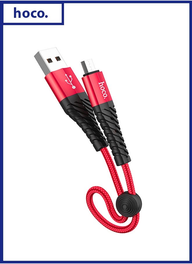 hoco. X38 Cool Charging data cable for Micro(L=0.25M)  - Image 1