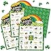 Liliful 39 Pcs St Patricks Day Bingo Games for Adult Boy Girl 28 Players St Patricks Bingo Cards Shamrock Party Games for Teens Classroom Family Activities Saint Patricks Day Party Favors Supplies - Image 2
