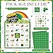 Liliful 39 Pcs St Patricks Day Bingo Games for Adult Boy Girl 28 Players St Patricks Bingo Cards Shamrock Party Games for Teens Classroom Family Activities Saint Patricks Day Party Favors Supplies - Image 4