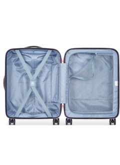 DELSEY Iroise Hardcase Double wheel cabin trolley luggage bag 55cm/22Inch, 2.8kg, 36L - Red - Small  - Image 3