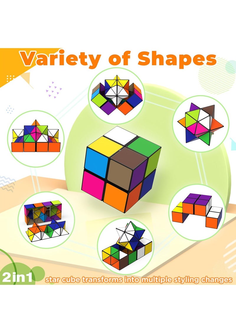 SHENYU Versatile Rubik's Cube Toy Magic Cube for Kids and Adults Brain Teasers Puzzle Games 6CM  - Image 2