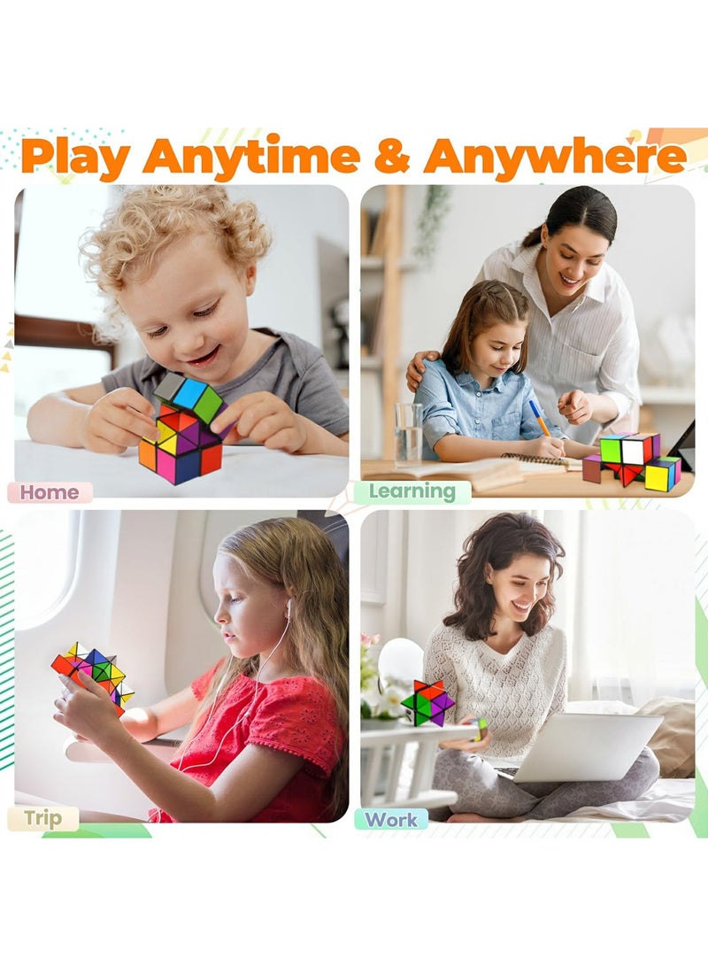 SHENYU Versatile Rubik's Cube Toy Magic Cube for Kids and Adults Brain Teasers Puzzle Games 6CM  - Image 5