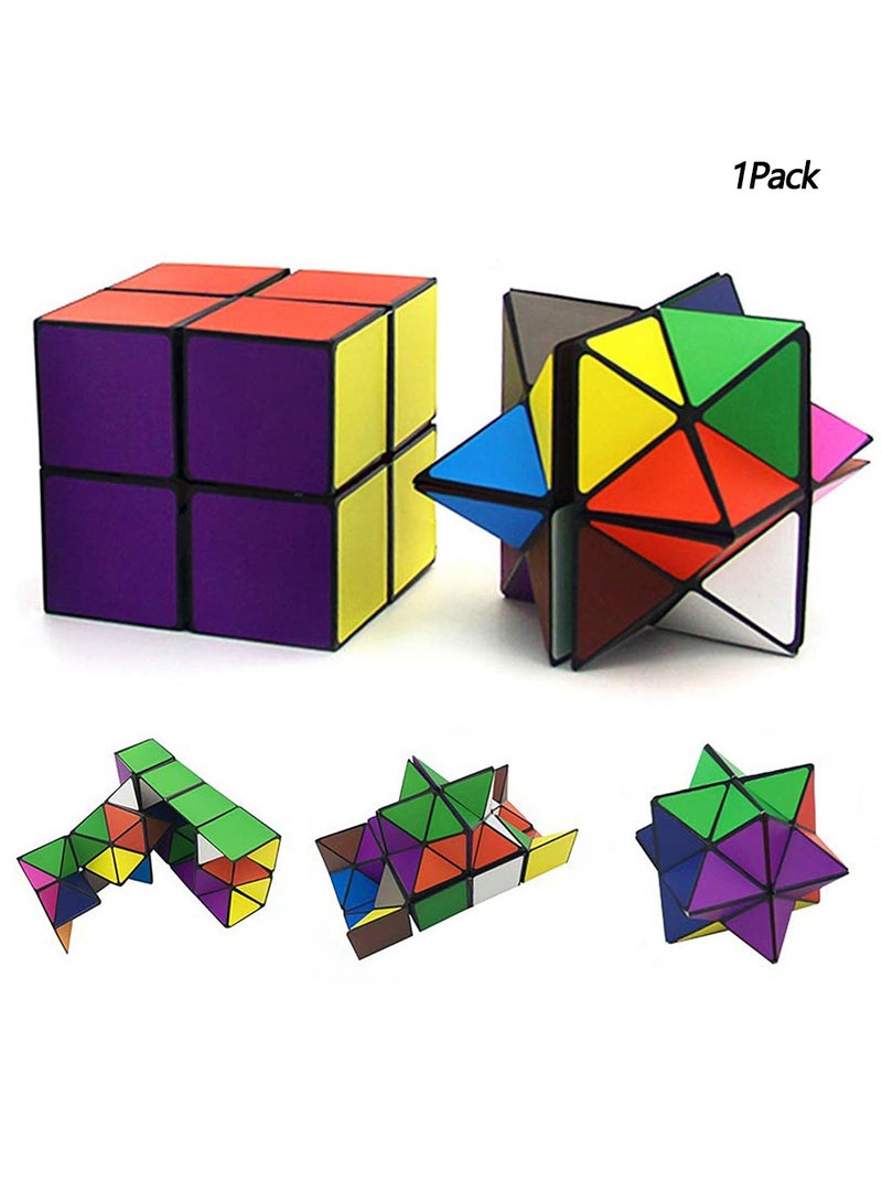 SHENYU Versatile Rubik's Cube Toy Magic Cube for Kids and Adults Brain Teasers Puzzle Games 6CM  - Image 1