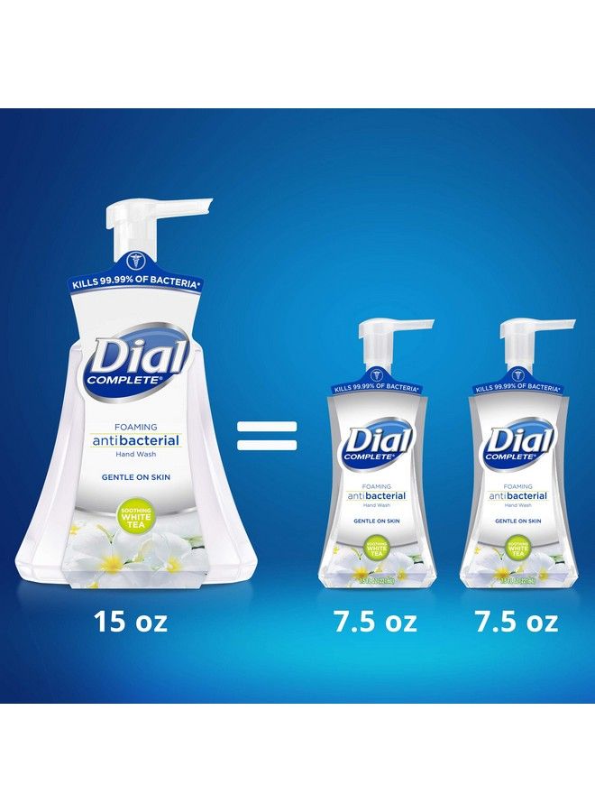 Dial Complete Antibacterial Foaming Hand Wash Coconut Water/Soothing White Tea 15 Fl Oz (Pack Of 4) - Image 3