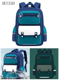 DUNISO Boy's School Backpack Waterproof Book Bag with Compartments for Teen Boy Kid Students Elementary School Kids' School Bag with Large Capacity  - Image 1