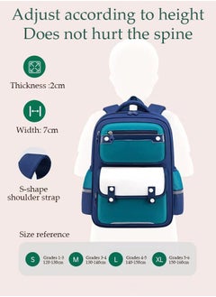 DUNISO Boy's School Backpack Waterproof Book Bag with Compartments for Teen Boy Kid Students Elementary School Kids' School Bag with Large Capacity  - Image 5