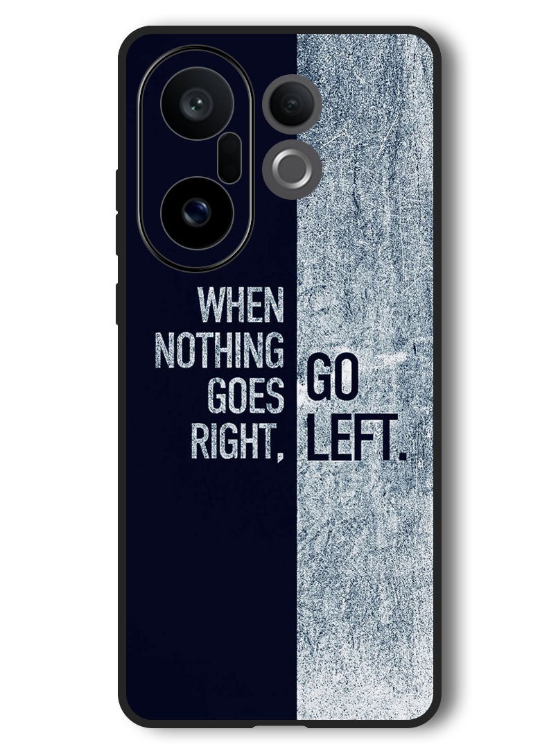 Theodor Case Compatible with Vivo X200 FE 6.31 Inch Protection Shockproof Bumper Cover Go Left - Image 1