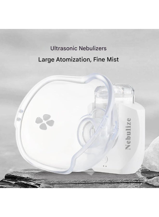 جهاز استنشاق البخار بالموجات فوق الصوتية للأطفال والرجال والنساء، جهاز ترطيب بخاري محمول صغير للمنزل والسفر، - Image 1