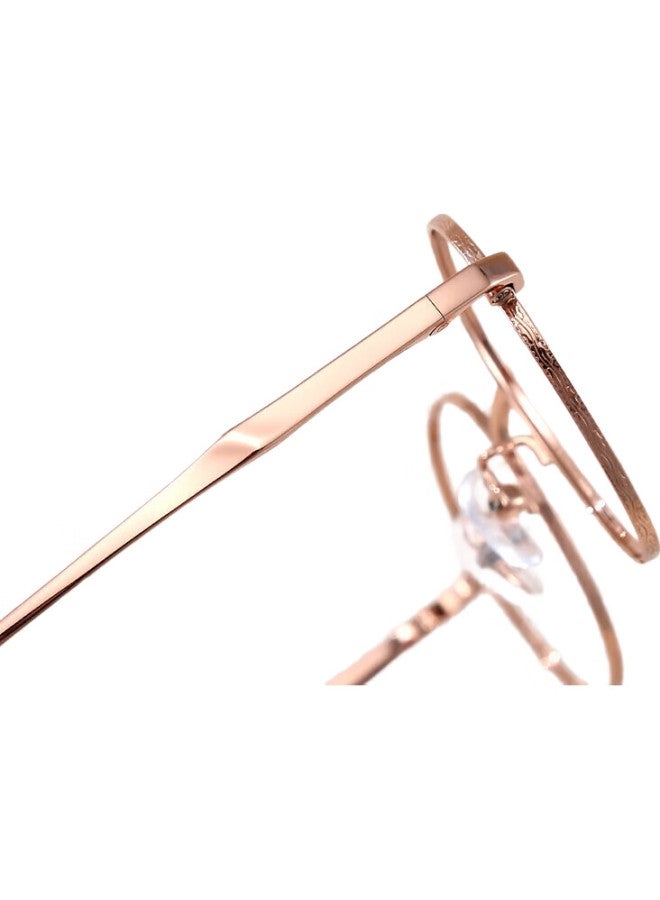 pulais Children'S And Teenagers' Anti-Blue Light Glasses, Myopia Glasses Frame, Unisex Custom Pm20011 Rose Gold - Image 2