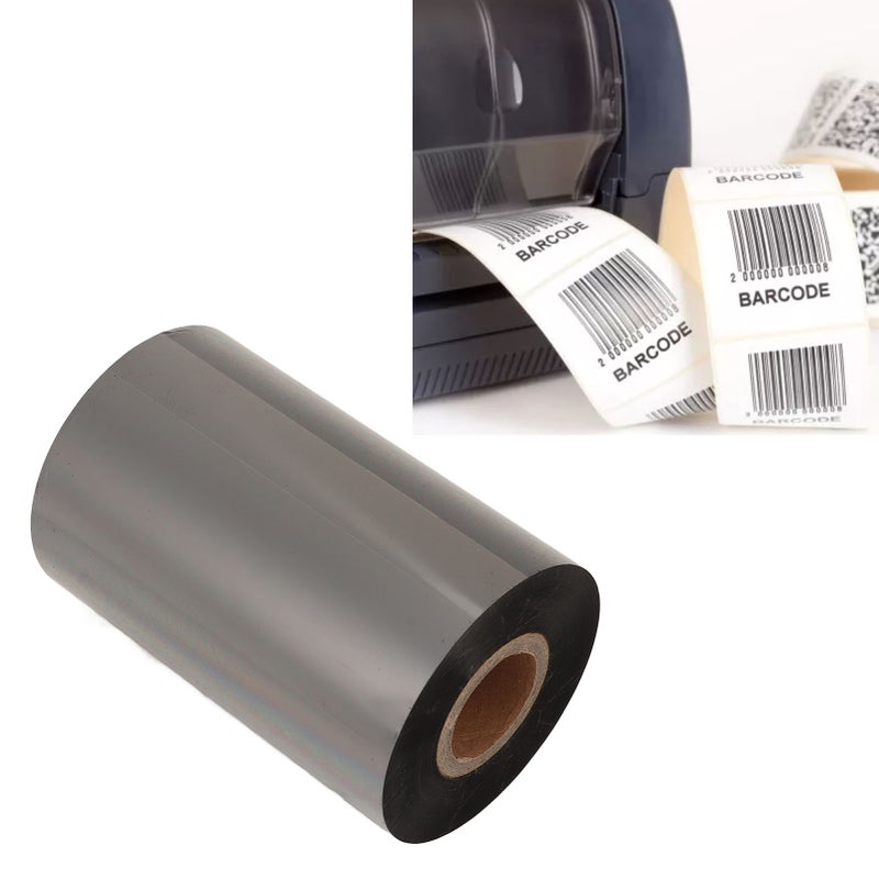 Black Thermal Transfer Ribbon Label Printing Antistatic Wax Barcode Ribbon for Industrial Printer - Image 4