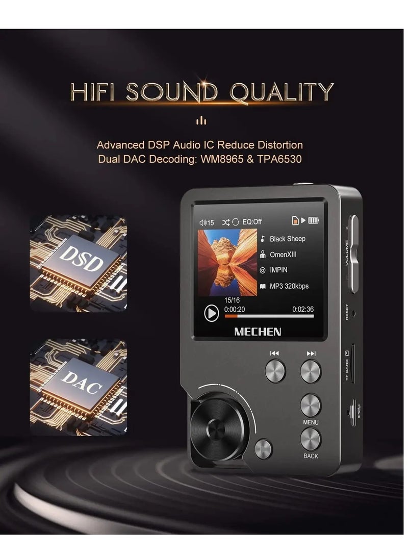 EVEREEN High Quality Lossless MP3 Player MECHEN M30 HiFi With 64GB 128GB Memory Card Support (128G)  - Image 3
