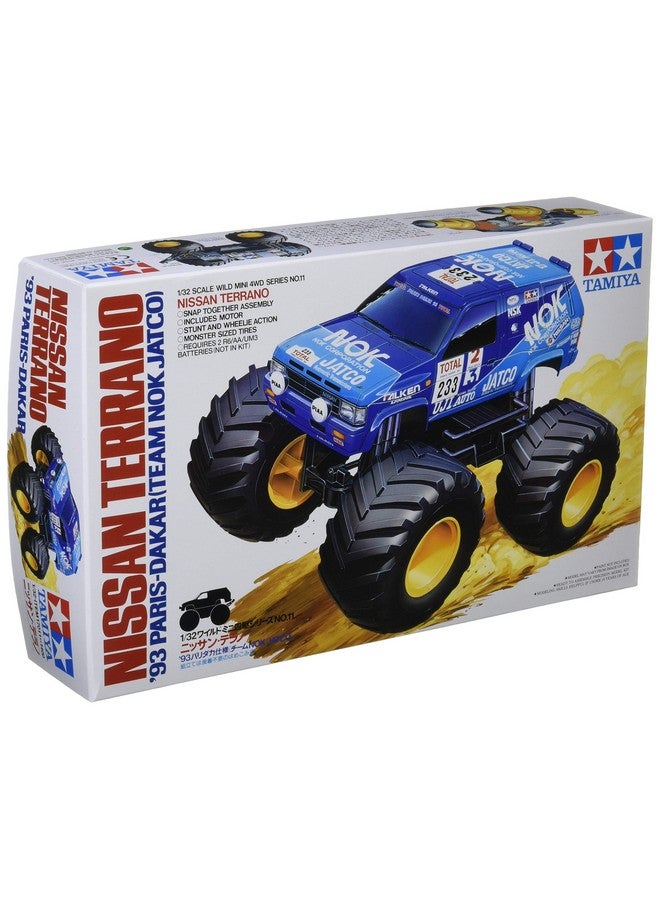 Tamiya 17011 ميني 4Wd نيسان تيرانو '93 باريس داكار فريق نوك جاتكو 1/32 - Image 2