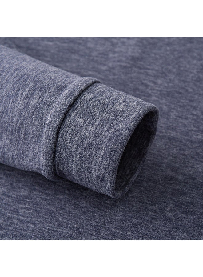 Firs Men's Long Sleeve Polo Shirt Autumn Thickened Velvet Business Casual Wool And Silk Blend Collar - Image 4