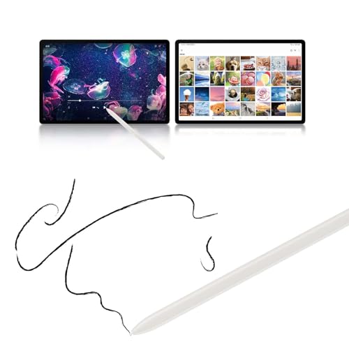 CaoXiong Galaxy Tab S9 FE S Pen for Samsung Galaxy Tab S9 FE Stylus Pen Compatible with Samsung Galaxy Tab S9 FE / S9 FE+/S9 FE Plus S Pen with Nibs(Silvery) - Image 4