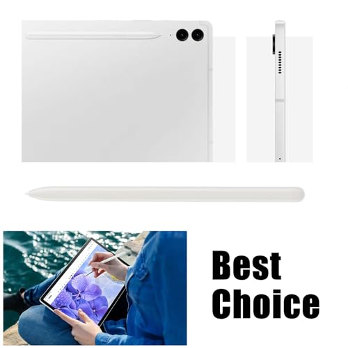 CaoXiong Galaxy Tab S9 FE S Pen for Samsung Galaxy Tab S9 FE Stylus Pen Compatible with Samsung Galaxy Tab S9 FE / S9 FE+/S9 FE Plus S Pen with Nibs(Silvery) - Image 5
