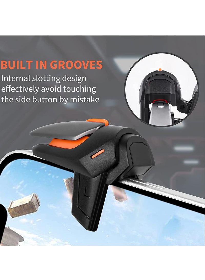 PUBG Mobile Game Controller Trigger for iOS Android Sensitive Aim and Shoot Black Pair - Image 5