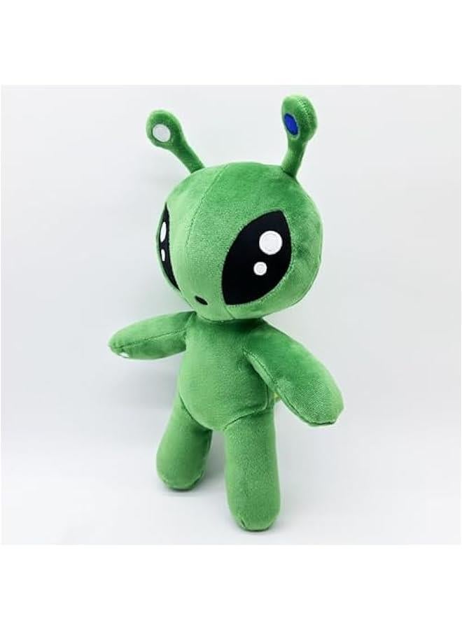 ITPZ Alien Plush Toy,Green Alien Plush Doll,Soft Alien Creature Pillow for Home Kids’Room Decor,Gift for Animation Fans and Doll Toys - Image 3