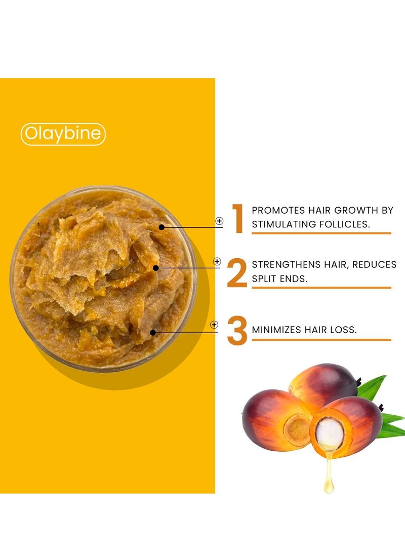 BabboSow Batana Oil for Hair Growth: 100%  as Hair Mask, Scalp and Hair Oil. Repairs Damaged Hair & Skin, Reduces Hair Loss - Miracle Oil for Healthier, Thicker, Fuller Hair - Image 5