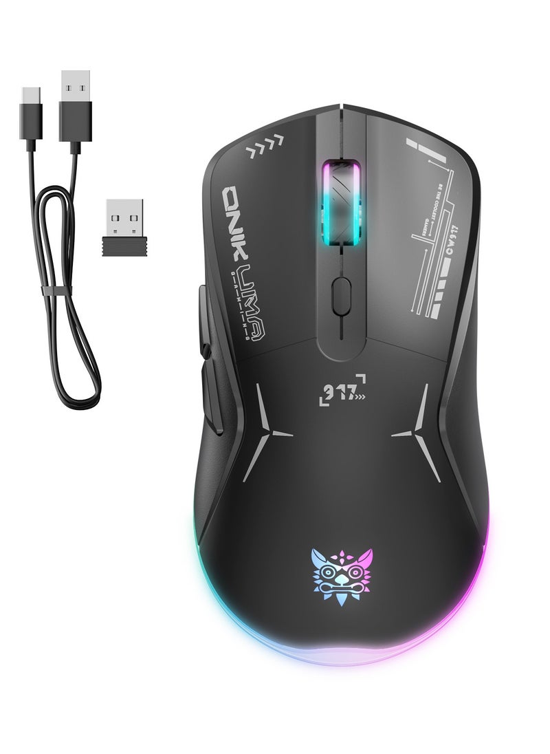 onikuma ONIKUMA CW917 USB RGB Wireless Gaming Mouse  - Image 1