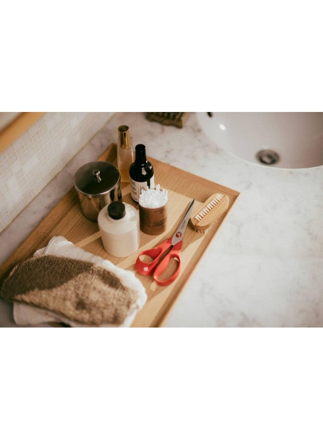 Fiskars 6411501985019 Left-Handed General Purpose, Scissors Length: 21 cm, Quality Steel/Synthetic Material, Classic, one, Red - Image 4