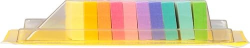 Post It Post-it Page Markers, Assorted Bright Colors, 1/2 in x 2 in, 50 Markers/Pad, 10 Pads/Pack (670-10AB) - Image 4