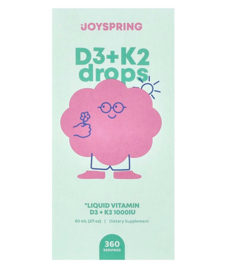 D3 + K2 Drops 2 fl oz (60 ml)