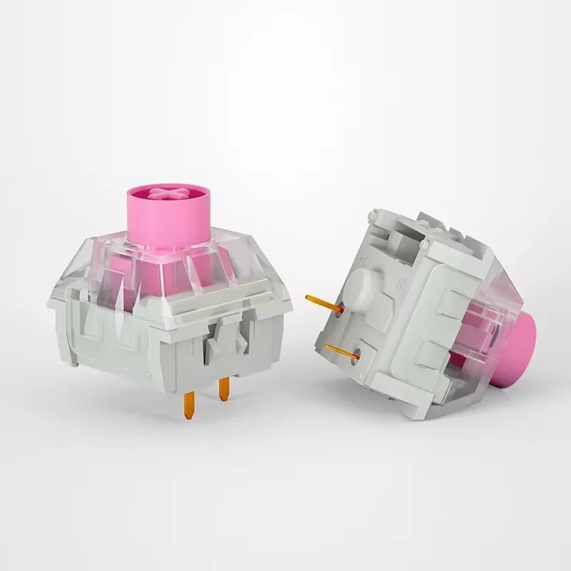 Kailh BOX Silent Pink and Silent Brown Switches, Linear 45g Tactile 60g, 3-Pin, Rgb, Hot-Swap, for Aula F75 Keyboard - Image 3