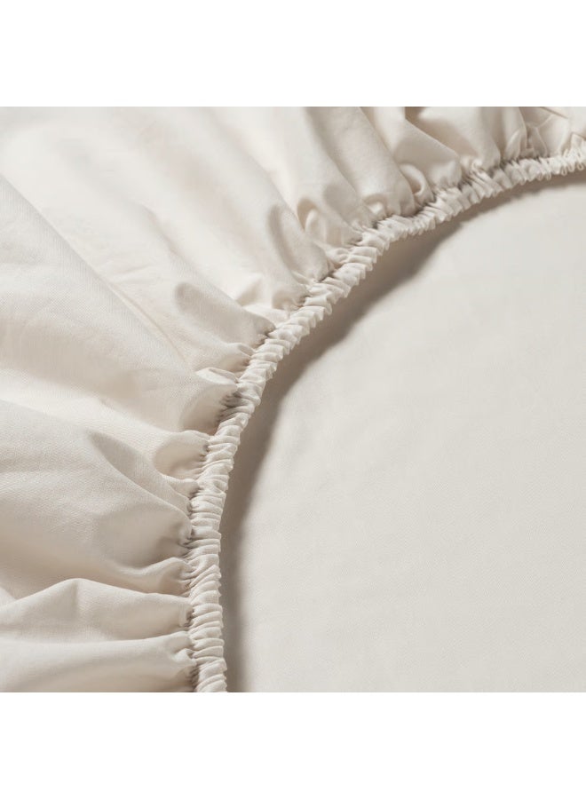 فٹ شدہ شیٹ خاکستری 90x200 سینٹی میٹر - Image 4