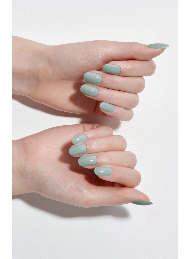 Dashing Diva Glaze | Gel Nail Stickers | Artificial Nails | Lightweight | Easy To Use | 30 Nail Strips (True Mint) - Image 3