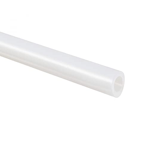 uxcell Silicone Tube 10mm ID X 14mm OD 3.3' Flexible Silicone Rubber Tubing Water Air Hose Pipe Translucent for Pump Transfer - Image 1