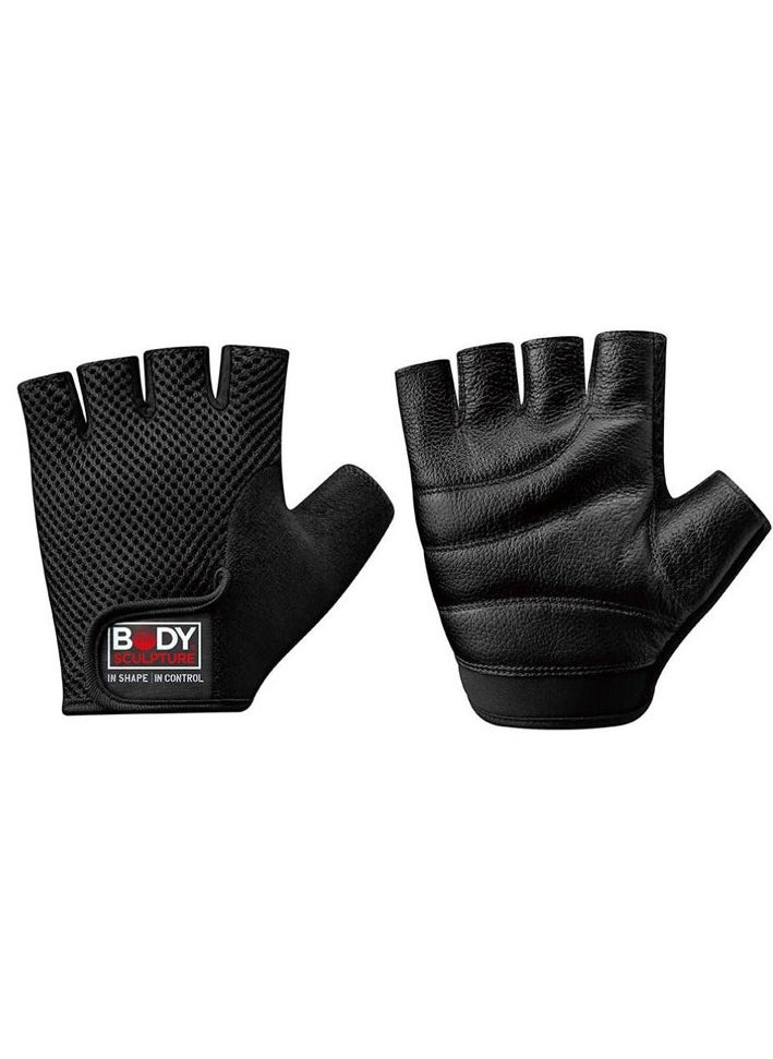 BODY SCULPTURE Weight Lifting Gloves for Men & Women – Padded, Non-Slip Gym Gloves with Wrist Support for Strength Training, Powerlifting, CrossFit & Workout Grip Protection  - Image 2
