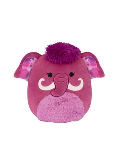 Squishmallows 12 inch Medium Plush Magdalena Magenta Woolly Mammoth , Officially Licensed Kellytoy Plush Toy, Colorful Soft Toy, Gift for Kids, Girls & Boys Washable Squishy Stuff Toy Multicolor All Age  - Image 1